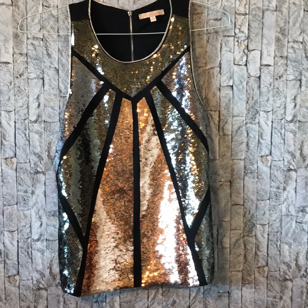 Under Skies top with sequins size M